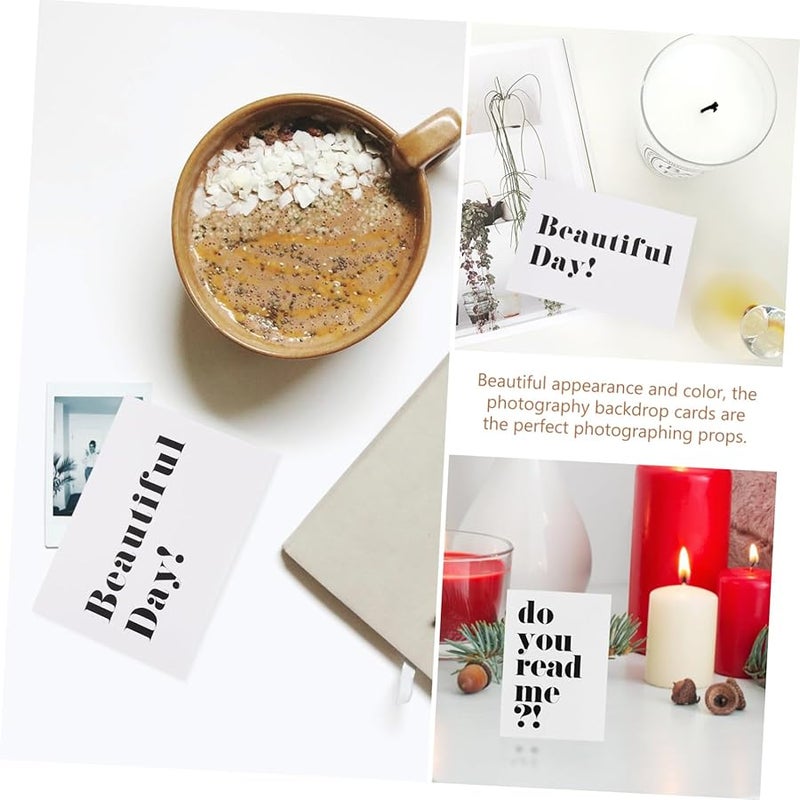 6pcs Reusable Wrinkle Resistant Photography Backdrop Cards For Cosmetics Jewelry Photo Booth Props - Image 4